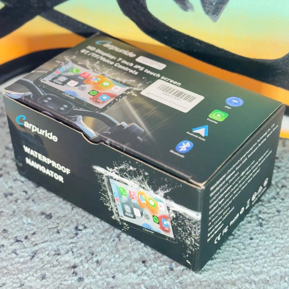 Carpuride 702S Pro 7” Waterproof Motorcycle CarPlay Display - photo 2