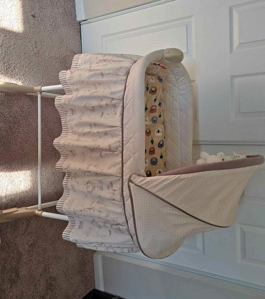 Baby cradle.