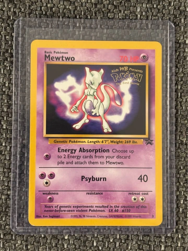 Pokemon Movie Promo Cards - Pikachu & Mewtwo - photo 2