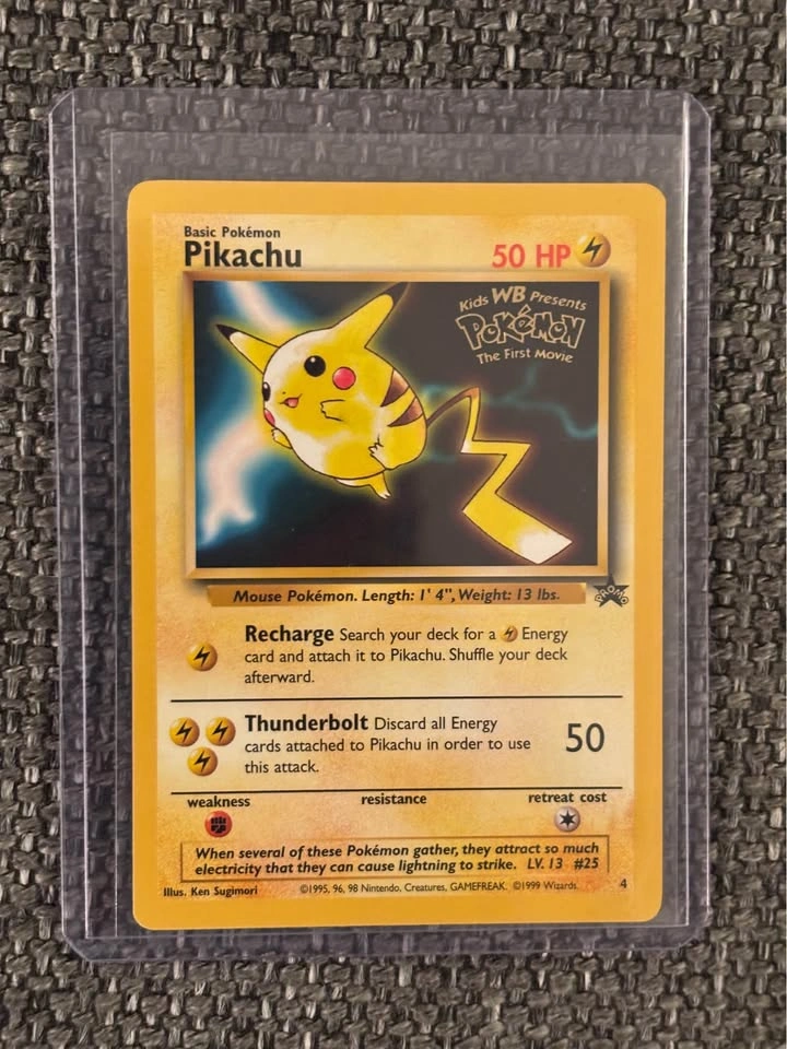 Pokemon Movie Promo Cards - Pikachu & Mewtwo - photo 4