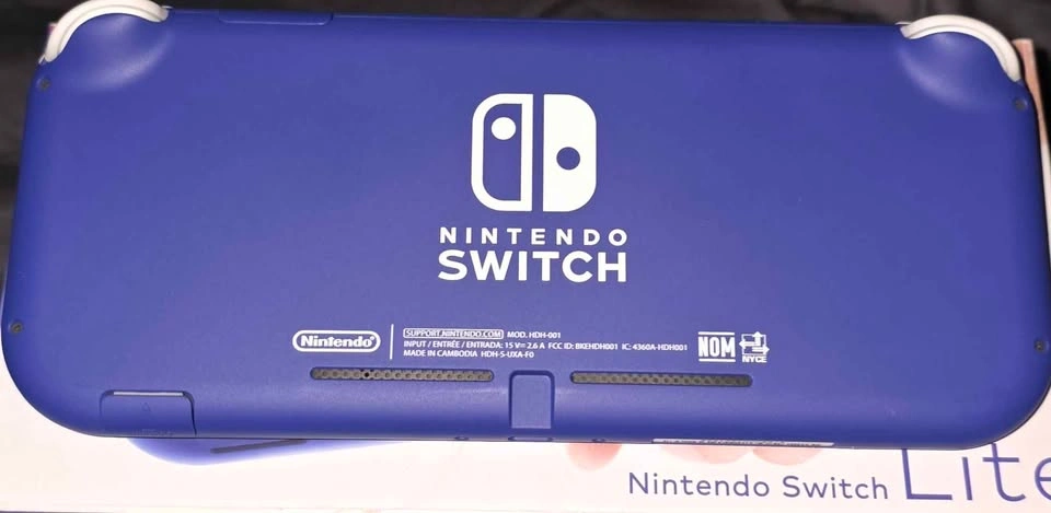Nintendo Switch Lite Blue Console - photo 3