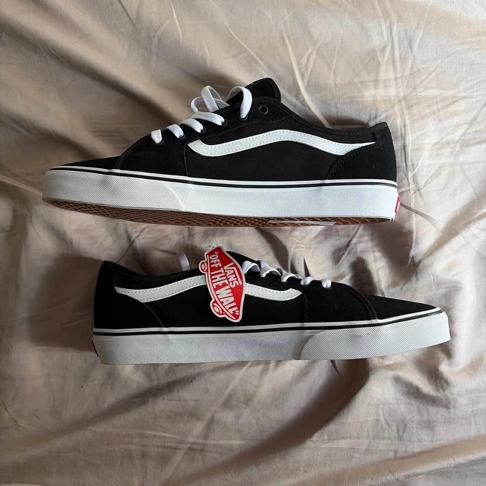 Size 13 - Vans Suede Black/White Filmore - photo 2