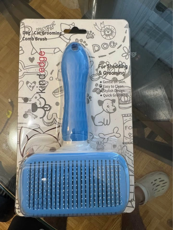 Self-Cleaning Slicker Brush for Pets - photo 2