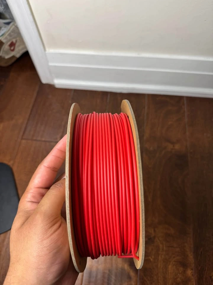 Polymaker PLA+ 3D Printer Filament 1.75mm Matte Red 1kg - photo 4