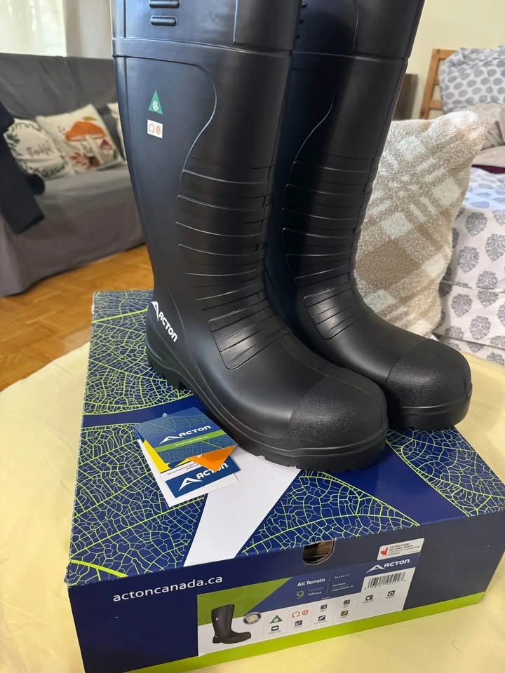 Acton All-Terrain Waterproof PU Safety Boots Size 9 - photo 2
