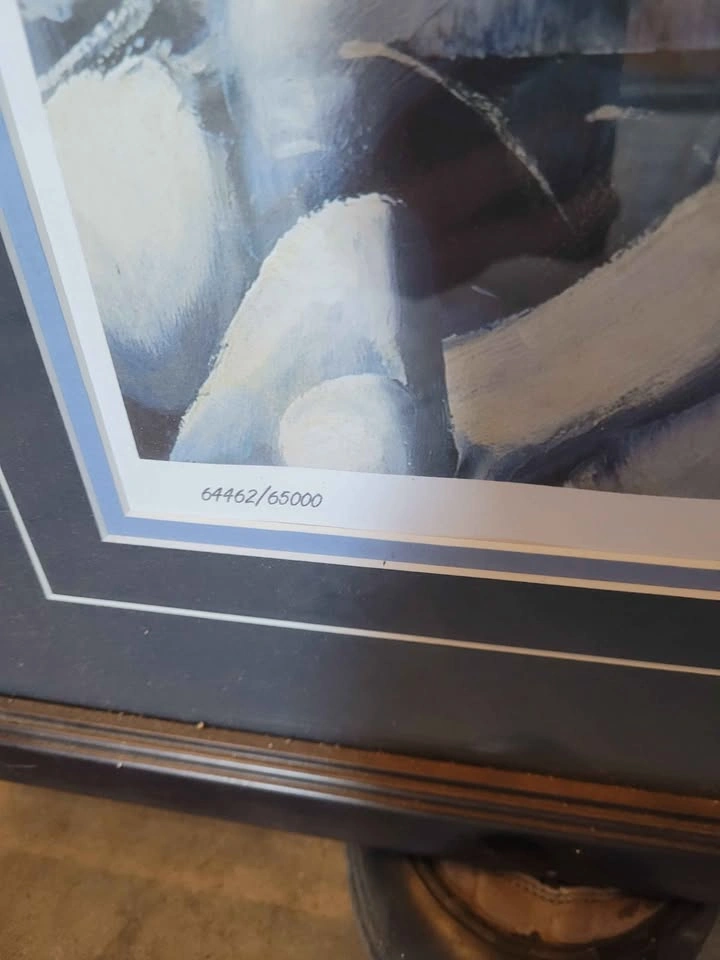 Chas. Comfort Limited Edition Framed Print Hudson Bay Winter Sce - photo 3