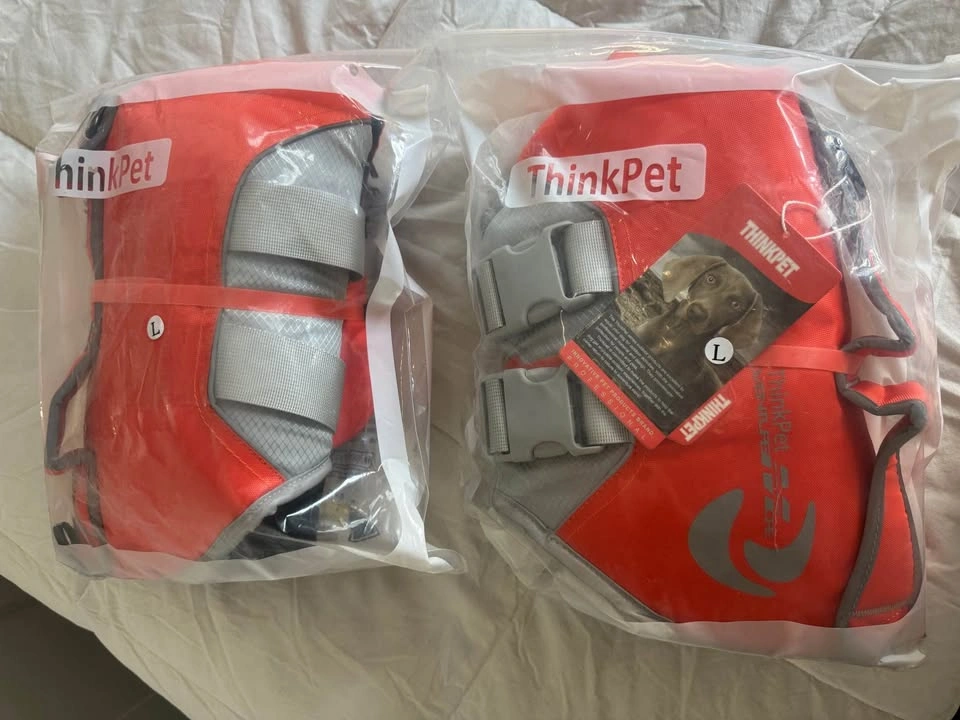 2 Brand New Dog Life Jackets - Size L - photo 4