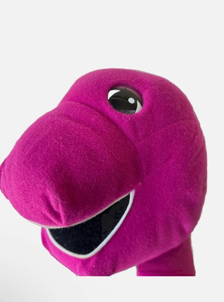 Vintage 18” Talking Barney – Classic Purple Dinosaur! - photo 3