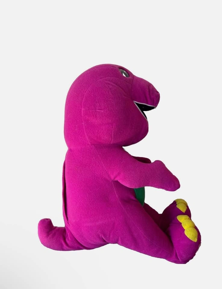 Vintage 18” Talking Barney – Classic Purple Dinosaur! - photo 4