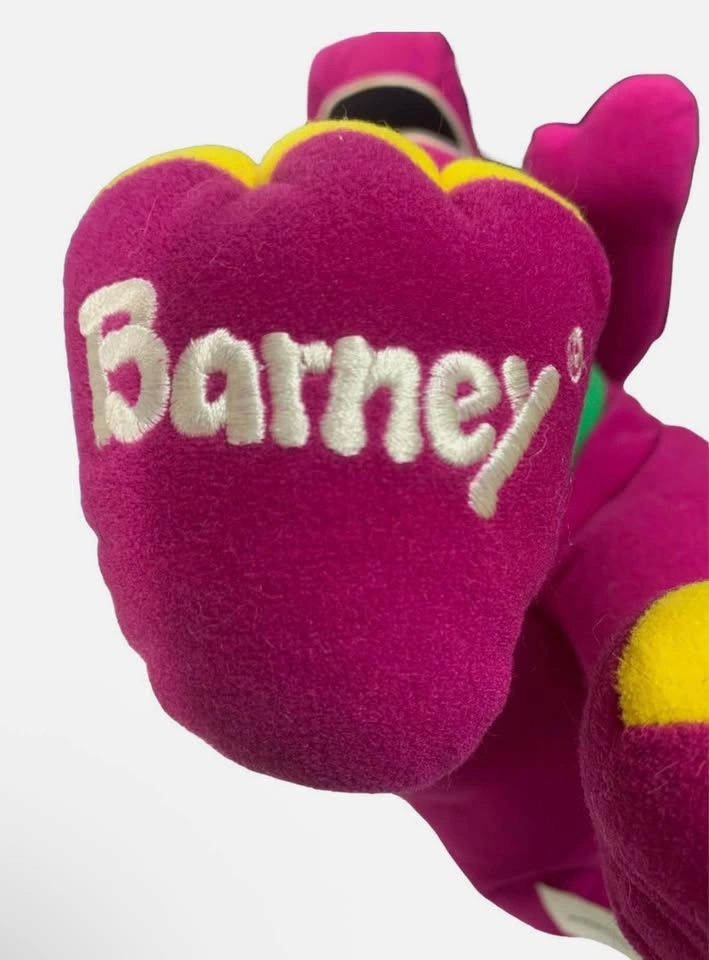 Vintage 18” Talking Barney – Classic Purple Dinosaur! - photo 5