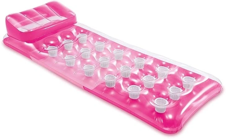 Giant Pink Inflatable Lounge - Intex Wet Set - photo 2