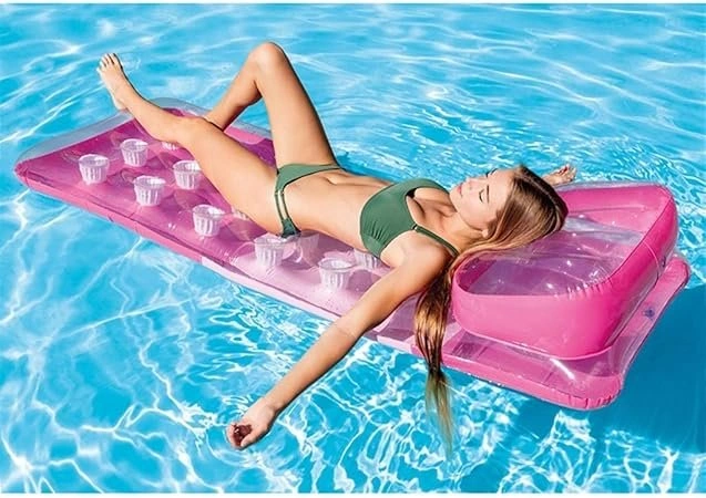 Giant Pink Inflatable Lounge - Intex Wet Set - photo 4