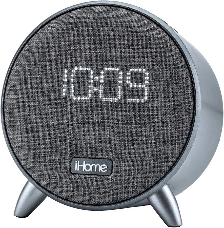 iHome Bluetooth Alarm Clock with USB Charger