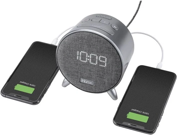 iHome Bluetooth Alarm Clock with USB Charger - photo 2