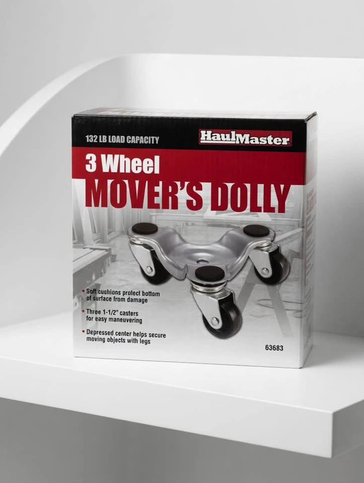 HaulMaster 3-Wheel Mover's Dolly (Set of 3) - photo 2