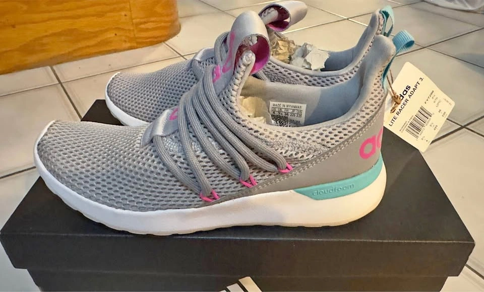 New Adidas Running Shoes (Size 4/36)