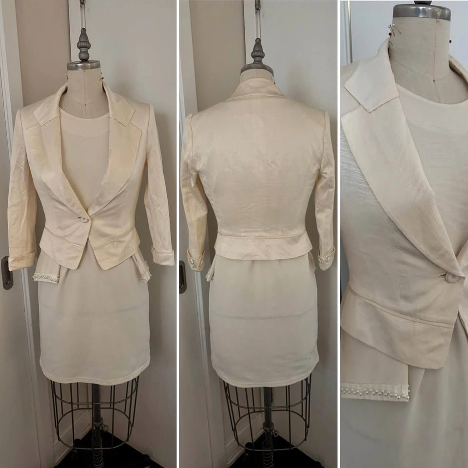 Ladies Size Small / Size 4 Dress and Blazer Set