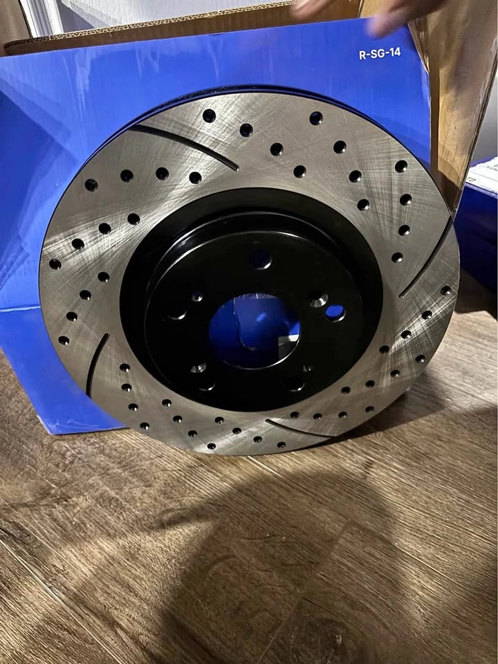 Front & Rear Brake Rotors & Ceramic Pads for Honda/Acura
