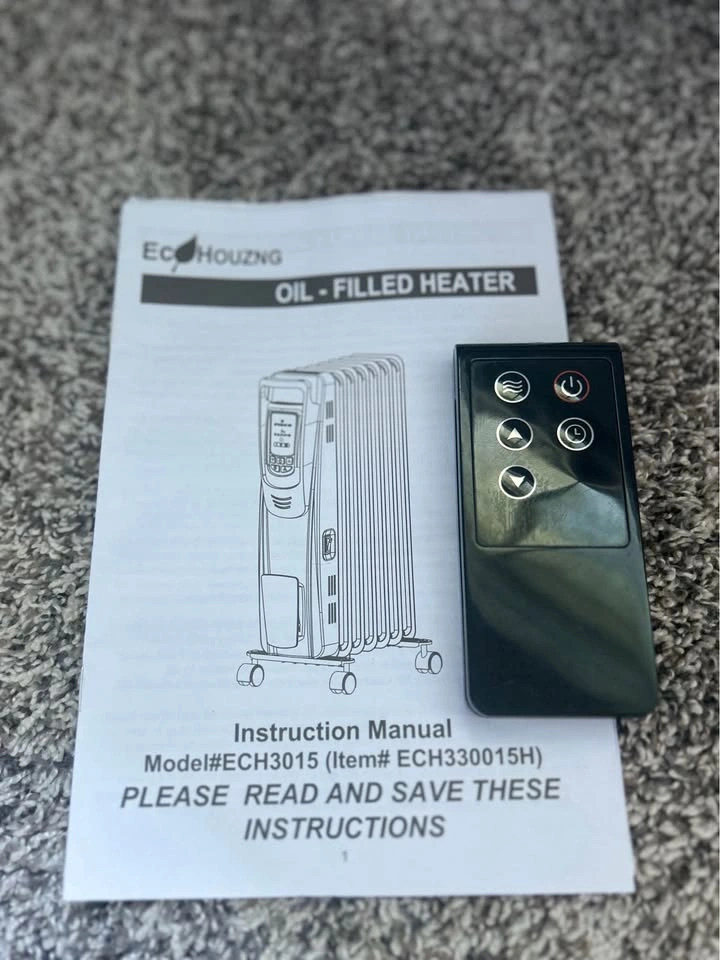 Like New Ecohouzng Oil-Filled Radiator Heater - $100 OBO! - photo 3
