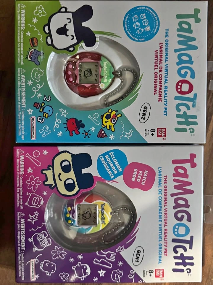Bandai Tamagotchi Gen 1 & Gen 2 Virtual Pets NIB