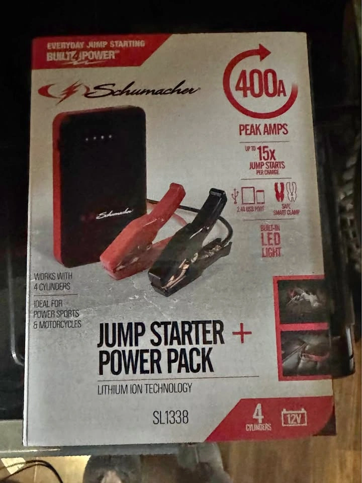 Schumacher SL1338 Jump Starter Power Pack