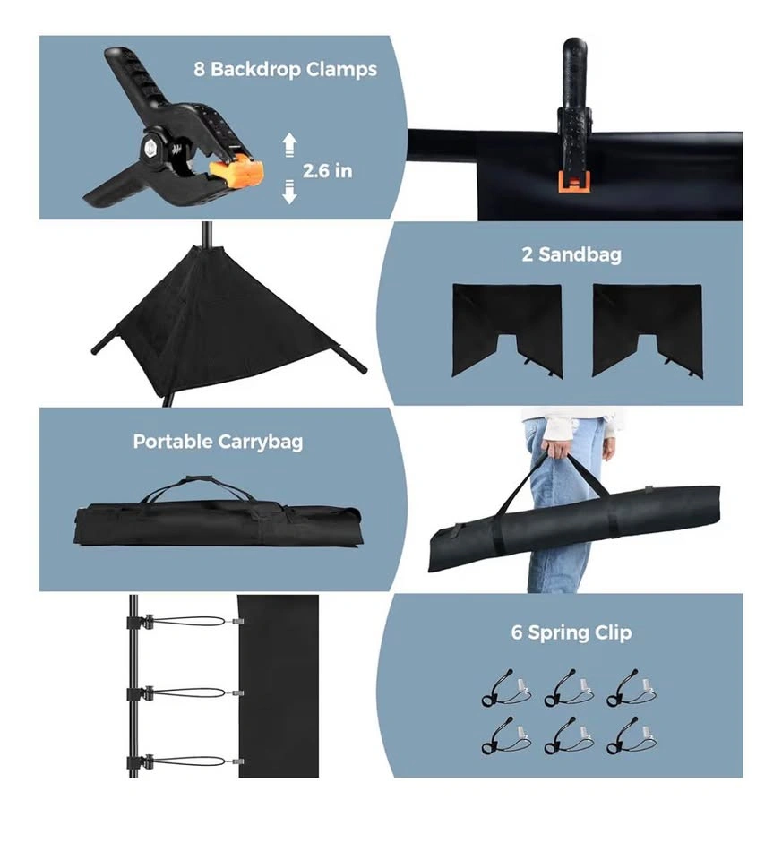 Backdrop Stand for Rent – Adjustable - photo 4