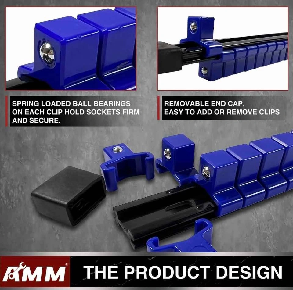 AMM 18-Piece Socket Organizer Set - photo 3