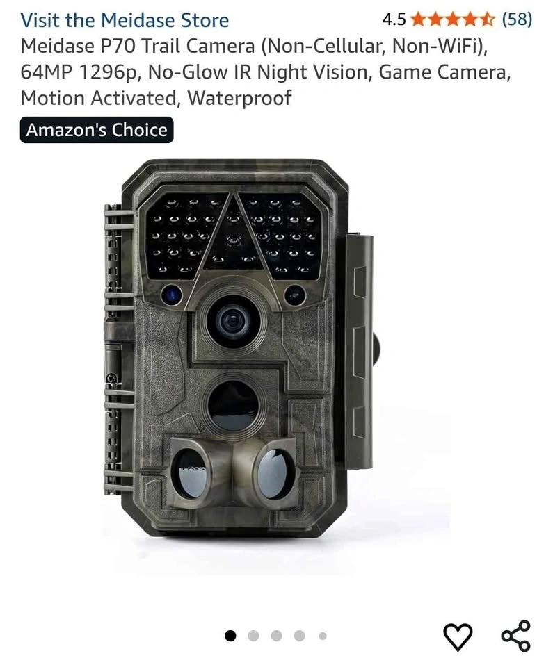 Meidase P70 Trail Camera