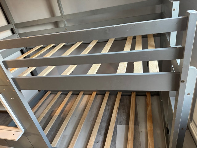 Melony Kids Twin Over Twin Bunk Bed - photo 2