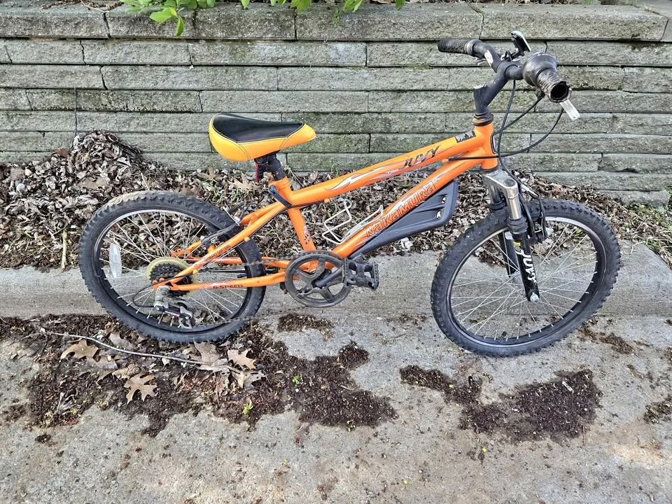 Nakamura Juvy Orange 6-Speed Kids Mountain Bike
