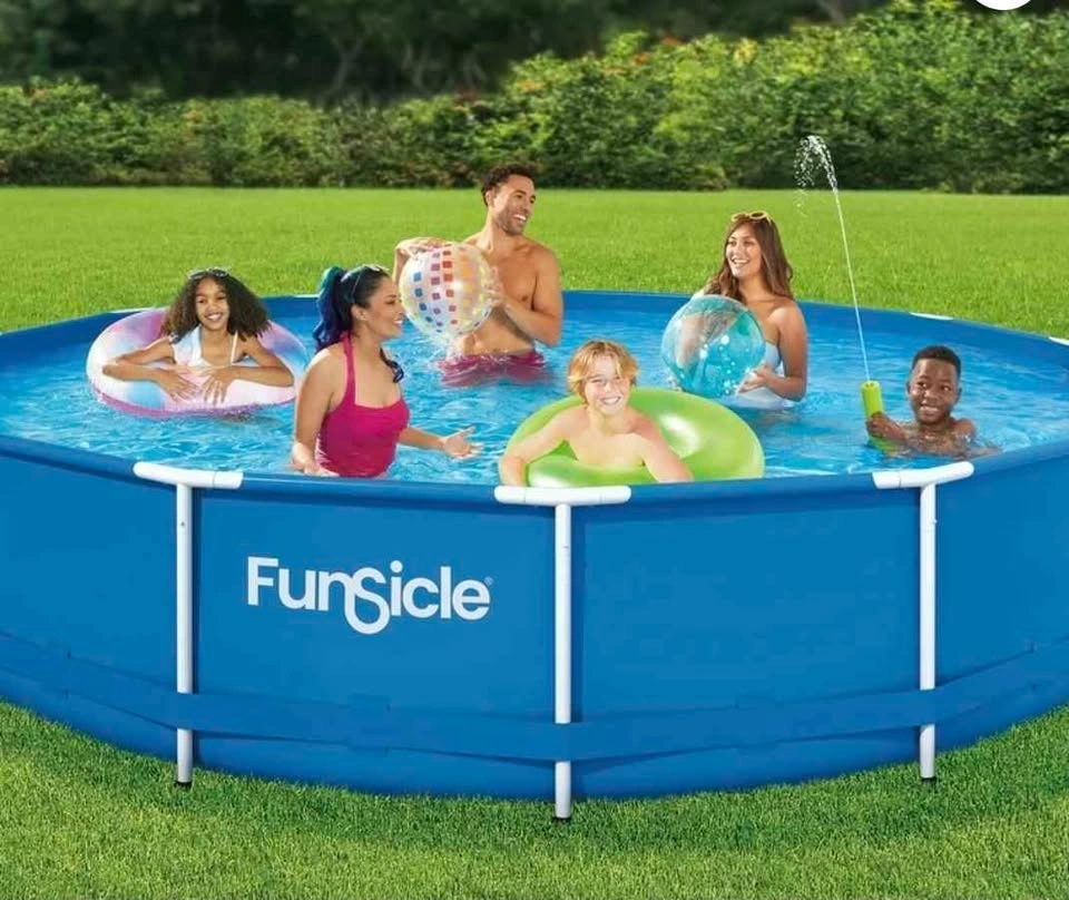 Funsicle 14ft Activity Above Ground Metal Frame Pool - photo 3