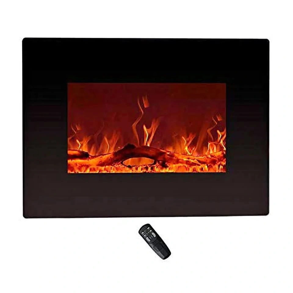 C-Hopetree 22” Electric Fireplace Heater w/ Remote & Thermostat