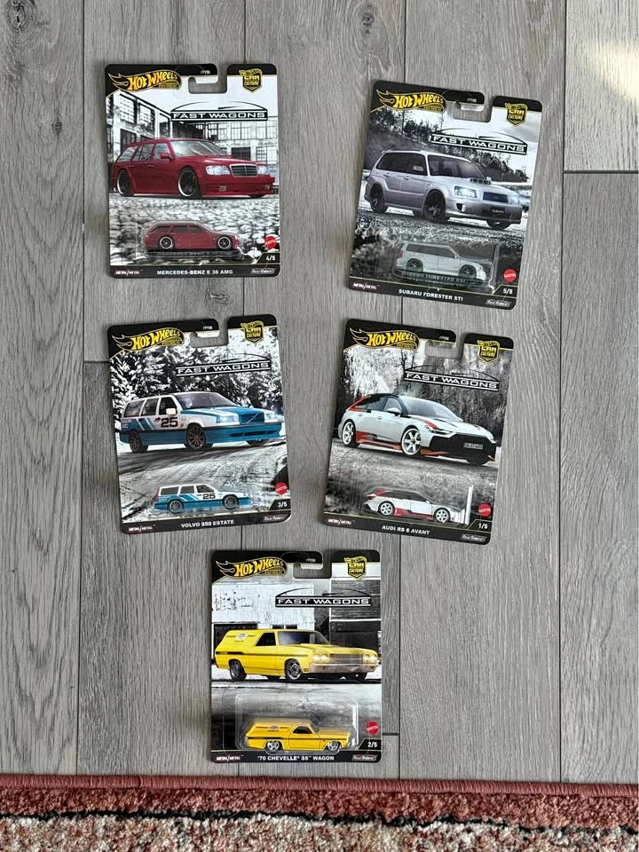 Hot Wheels Fast Wagons Car Culture Set