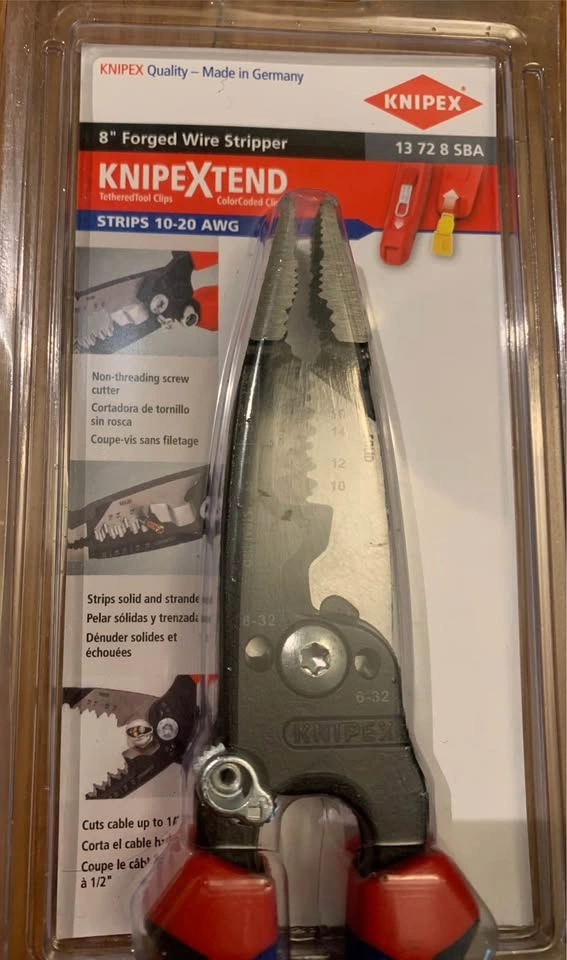 Knipex Forged Wire Strippers BNIB - photo 4