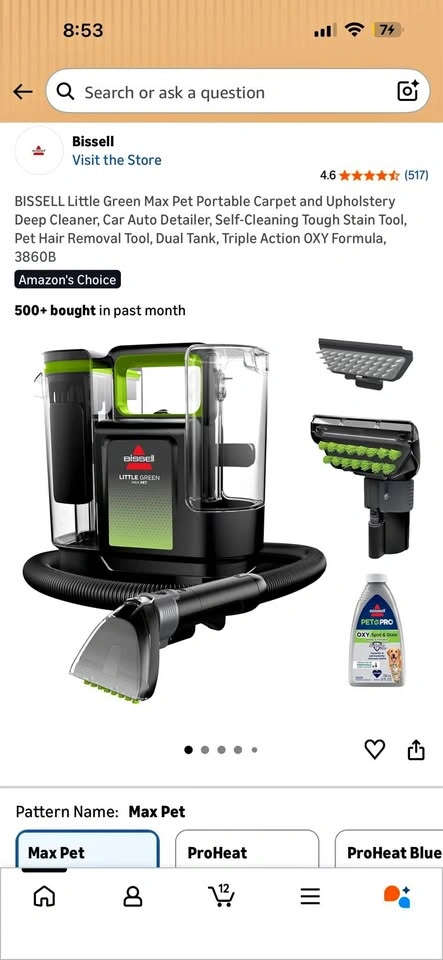 Brand New Bissell Little Green Max Pet