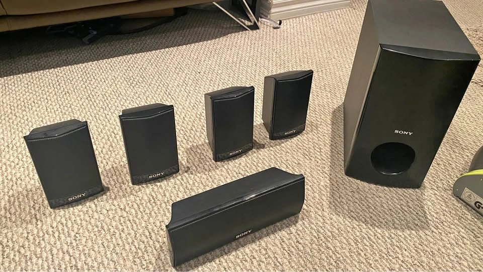 Sony 5.1 Speaker Set Surround Sound - $60 OBO