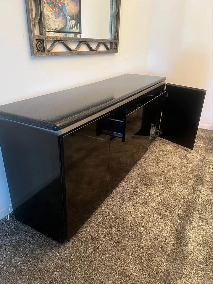 Modern Dark Finish Buffet / Sideboard - photo 2