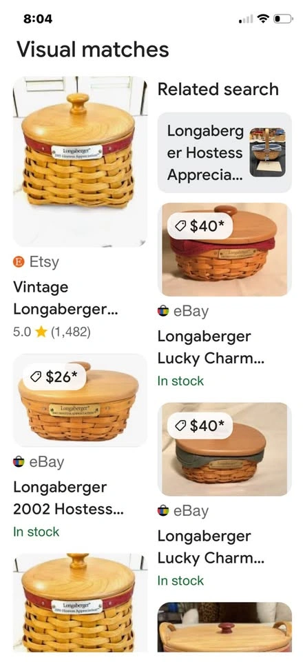 3 Longenburger Baskets $15 ea - photo 4