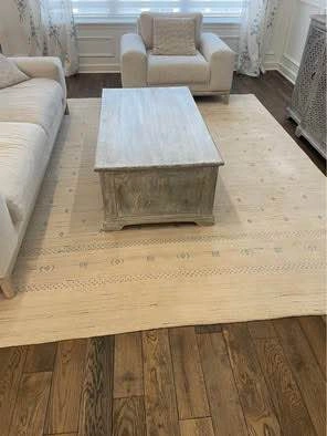 Unique Pop-up Wood Cocktail Table 50"w x 28"d x 18"h - photo 3