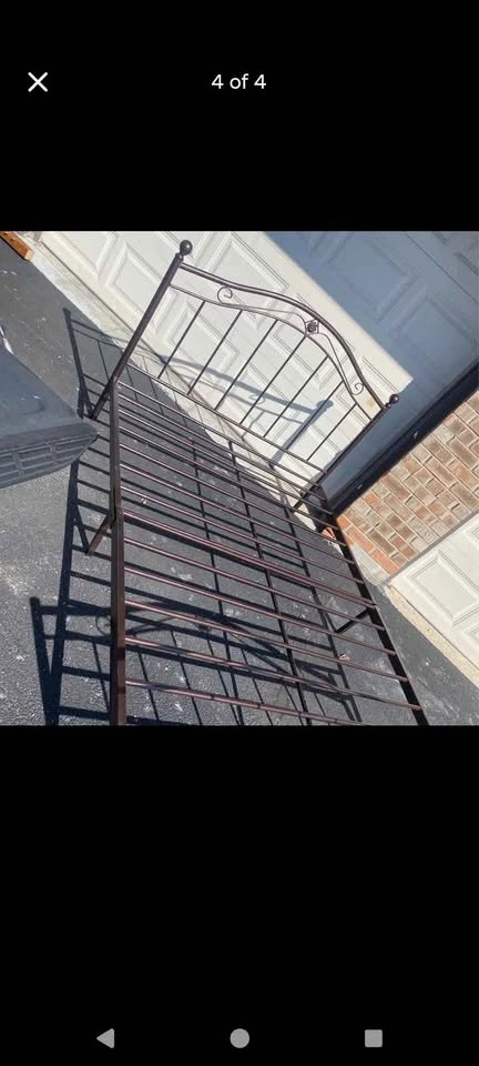 New Queen Wayfair Bronze Bed frame (in box) - photo 4