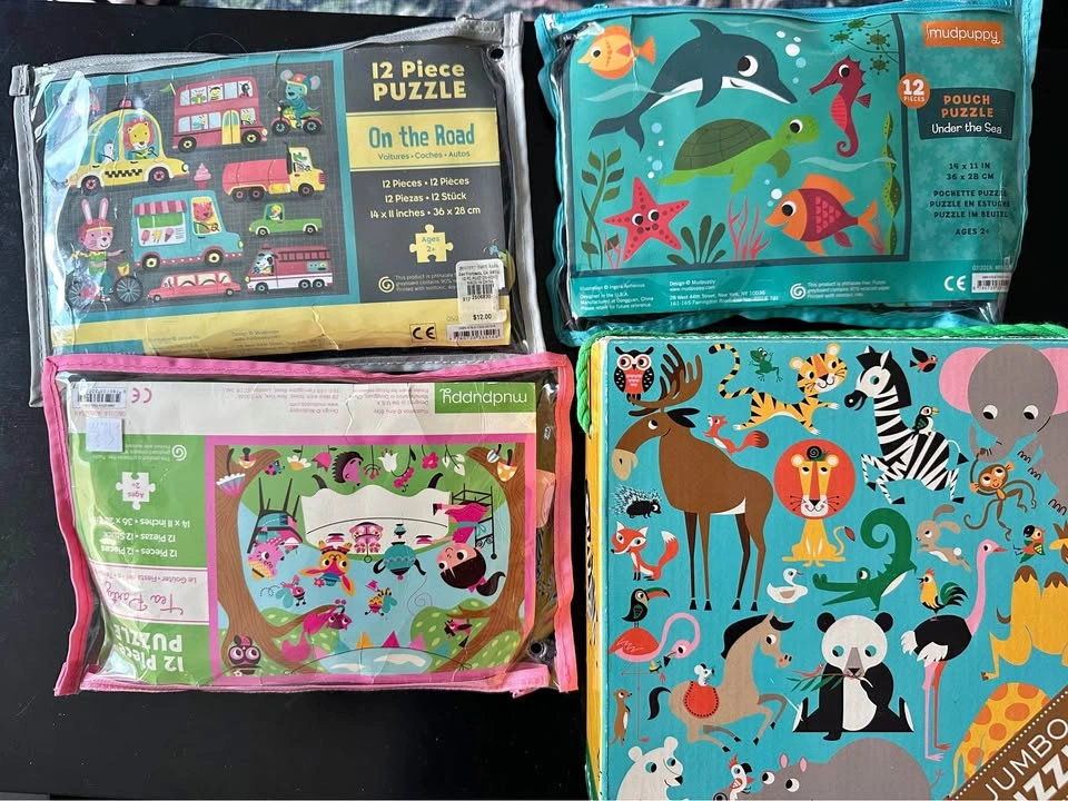 Mudpuppy Puzzle Bundle 2+