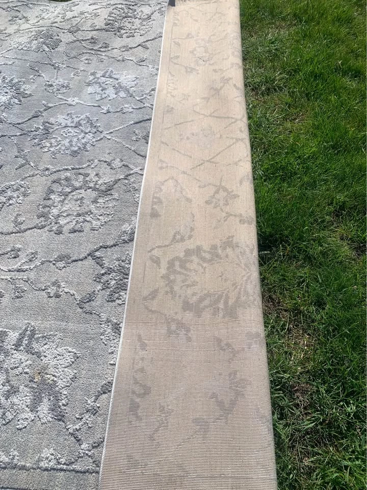 Large Grey Area Rug (about 8’x10’) - photo 4