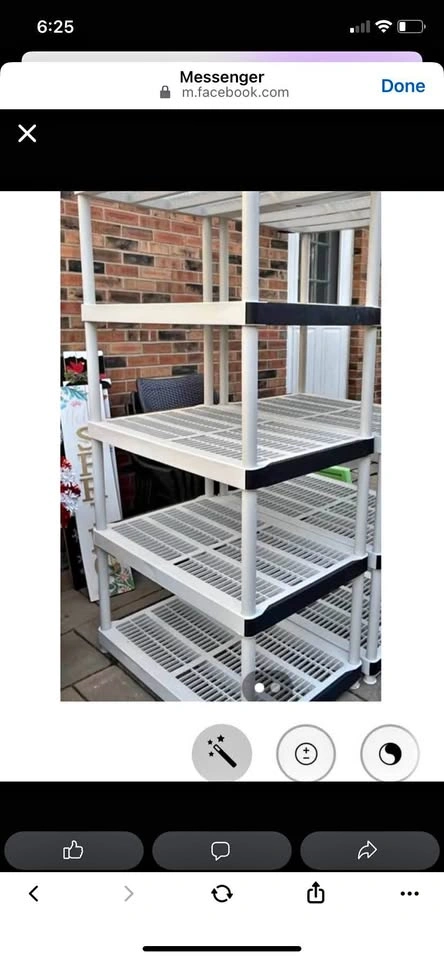 Sturdy 5-Tier Storage Shelf