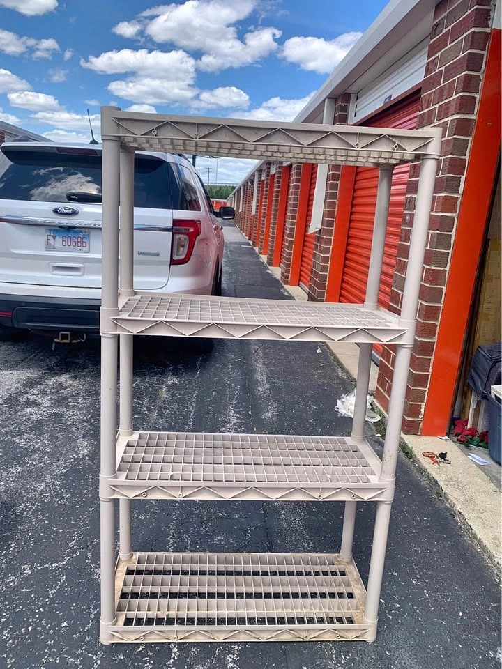 34"x18"x60" Storage Shelf Unit