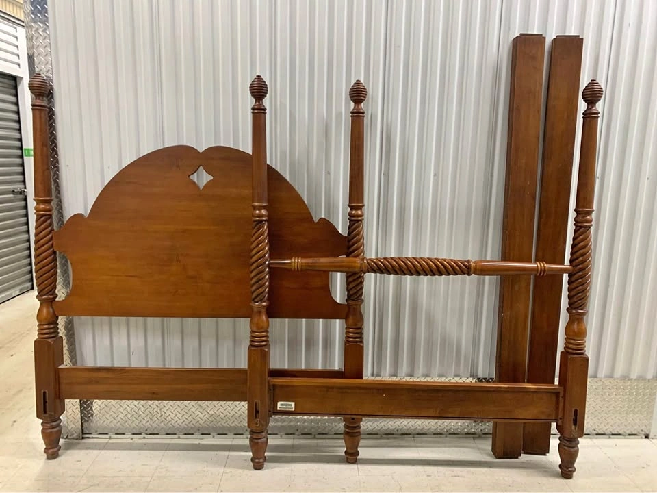 Quality Full Size Wood Ethan Allen Bedframe
