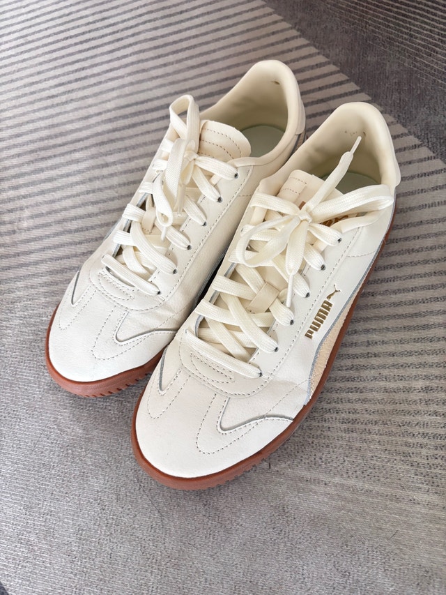 Puma Club 5v5 Canvas Sneakers - Frosted Ivory - Worn Once! - photo 5