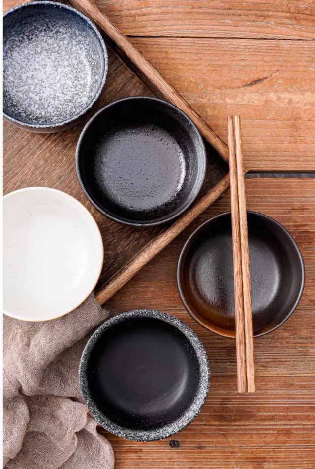 4.25” Japanese Ceramic Bowls - High Quality (Set of 2) - photo 2