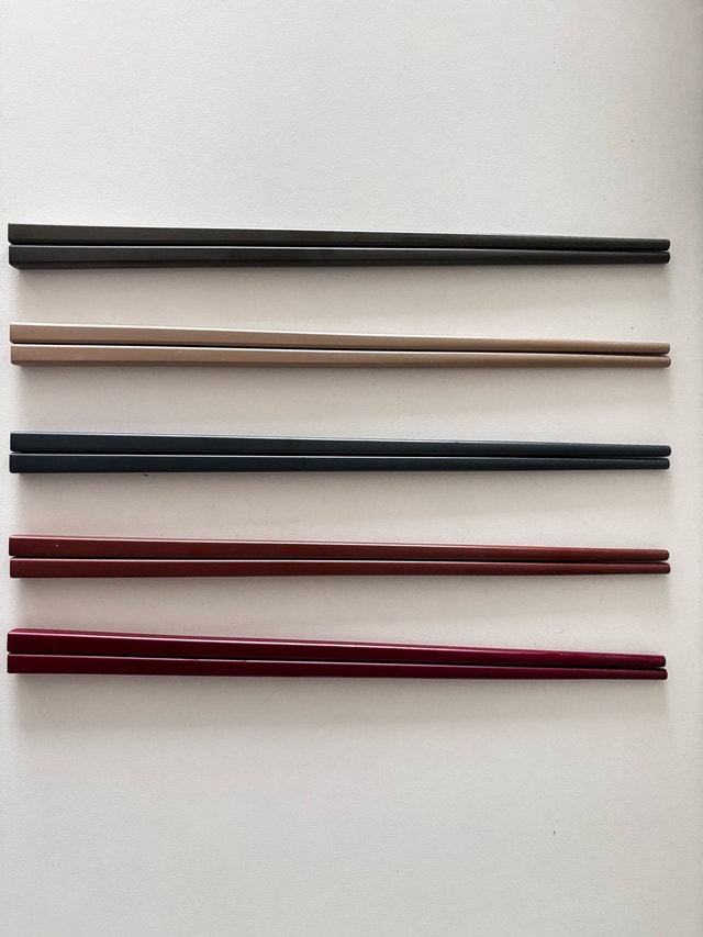 5 Pairs PPS Alloy Chopsticks - High-Heat Resistant & Anti-Mold - photo 3