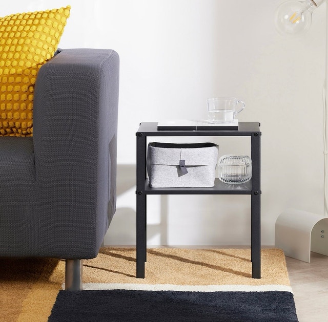 IKEA KNARREVIK Nightstand - Black - Great Condition! - photo 3