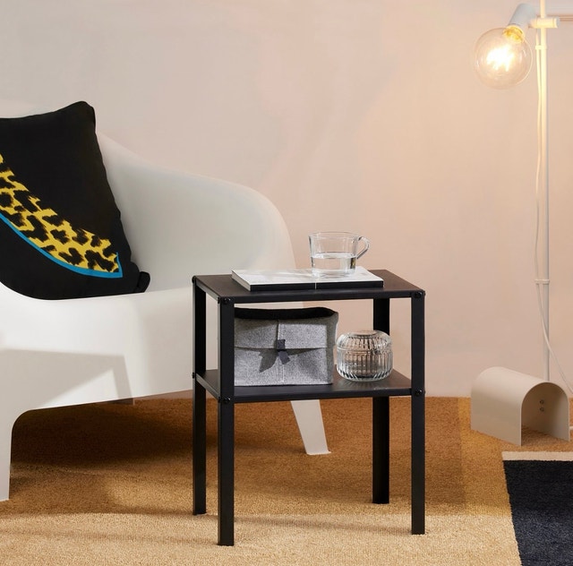 IKEA KNARREVIK Nightstand - Black - Great Condition! - photo 4